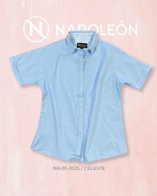 BLUSA NAPOLEON 01-25 CELESTE