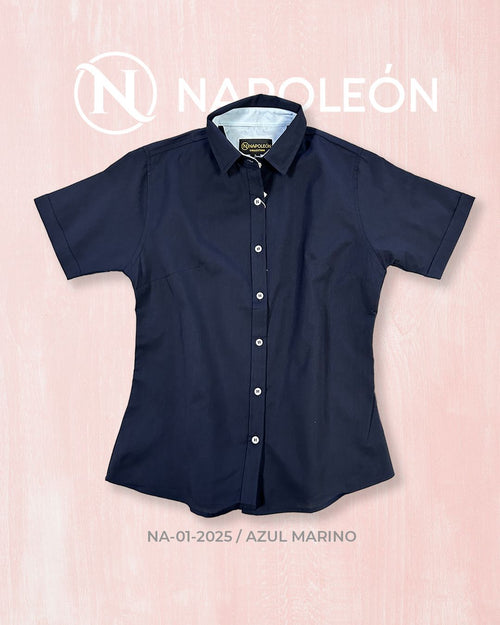 BLUSA NAPOLEON 01-25 AZUL MARINO