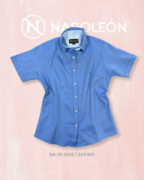 BLUSA NAPOLEON 01-25 ZAFIRO