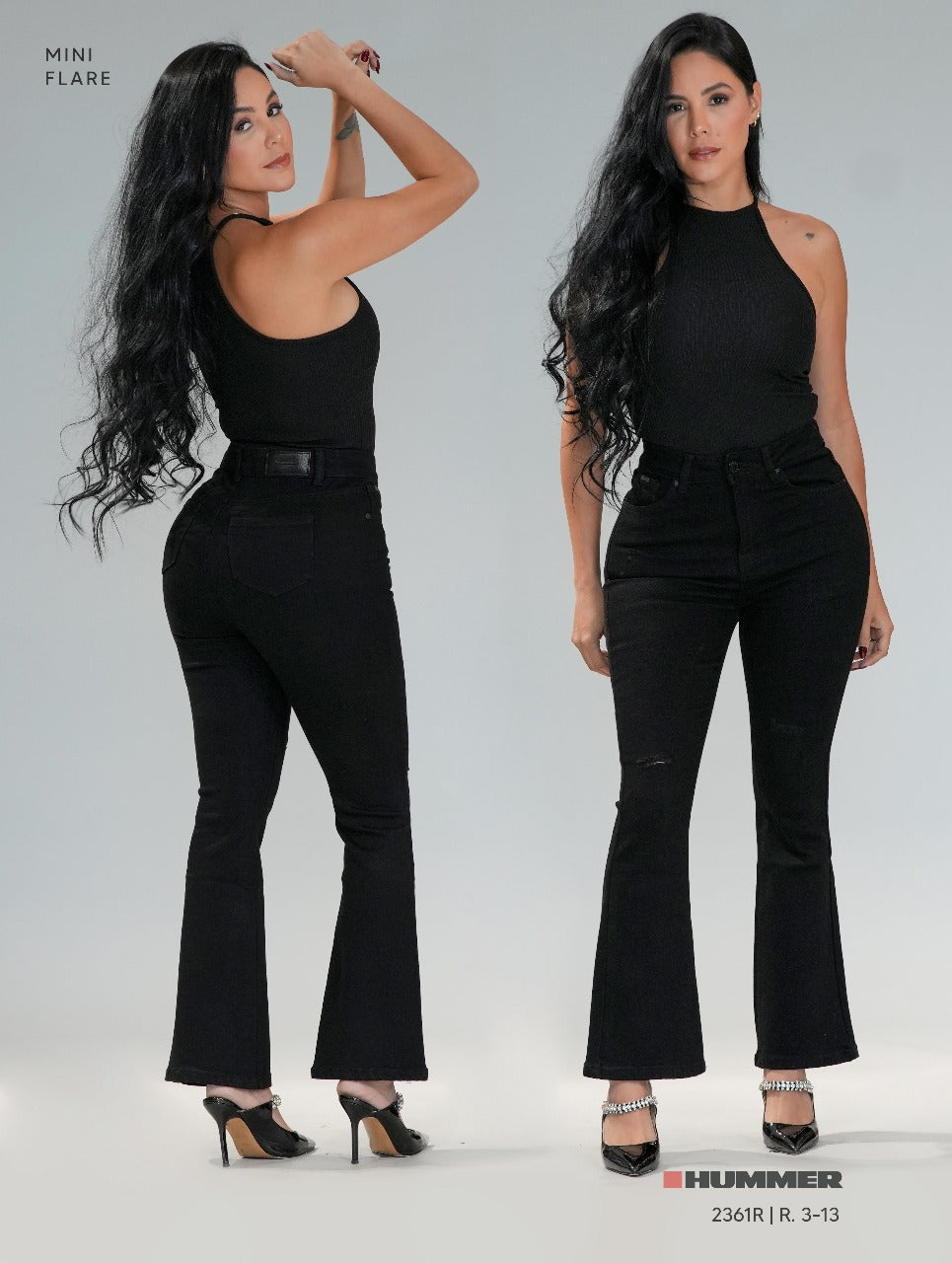 JEANS HUMMER MINI FLARE 2361R