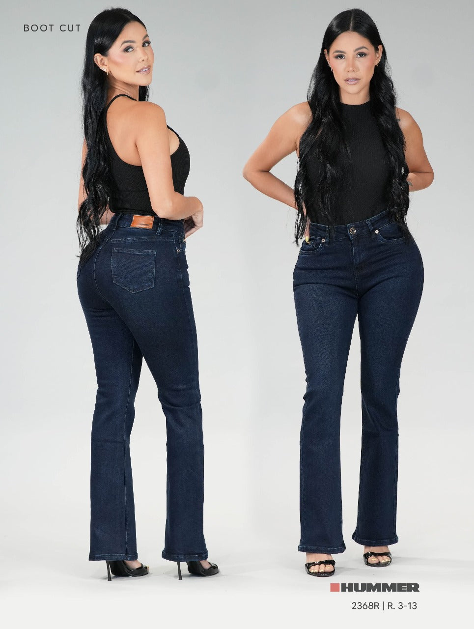 JEANS HUMMER BOOT CUT 2368R
