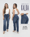 JEANS DAMA STRAIGHT PETITE 24-9840 KALUA