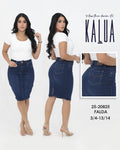 FALDA LONA MIDI 25-20825 KALUA VAQUERO