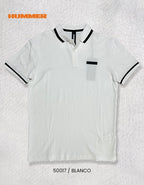 PLAYERA POLO HUMMER 244 BLANCO