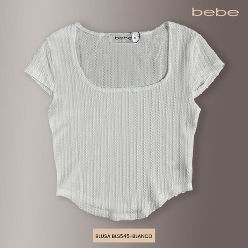 BLUSA MODA BEBE BLS545 BLANCO