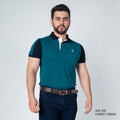 PLAYERA POLO PREMIUM NA-A31-251 FOREST GREEN