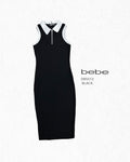 VESTIDO LARGO BBDRS512 BEBE NEGRO