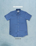 CAMISA MC HUMMER H251003-63 AZUL DENIM