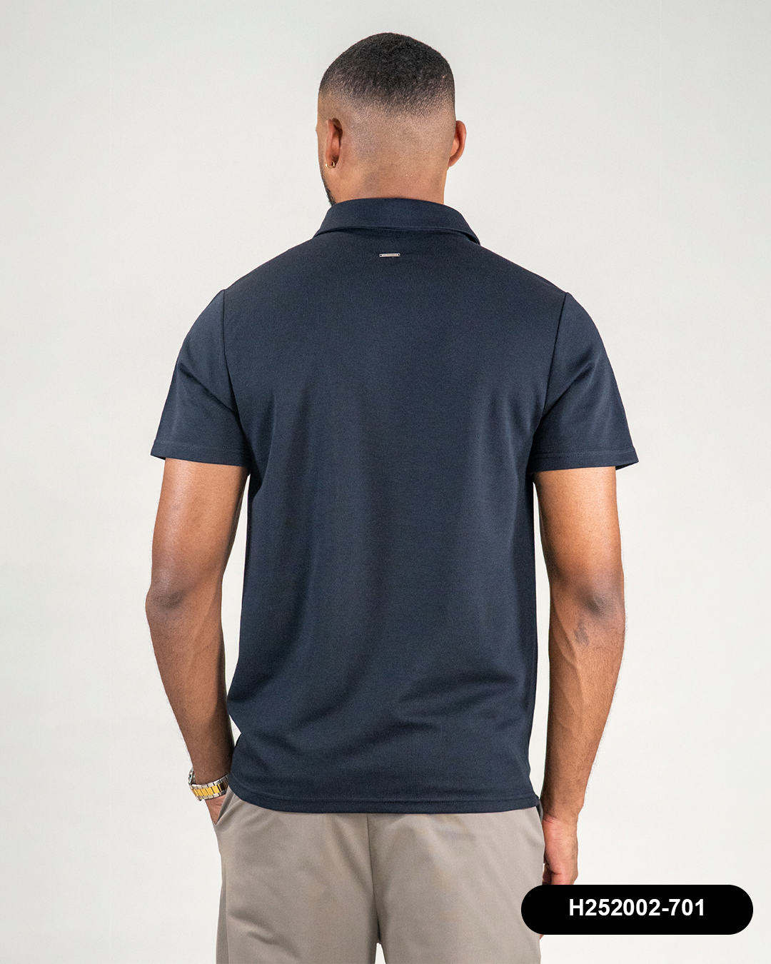 HS GT PLAYERA POLO JERSEY HUMMER H252002-701 AZUL MARINO