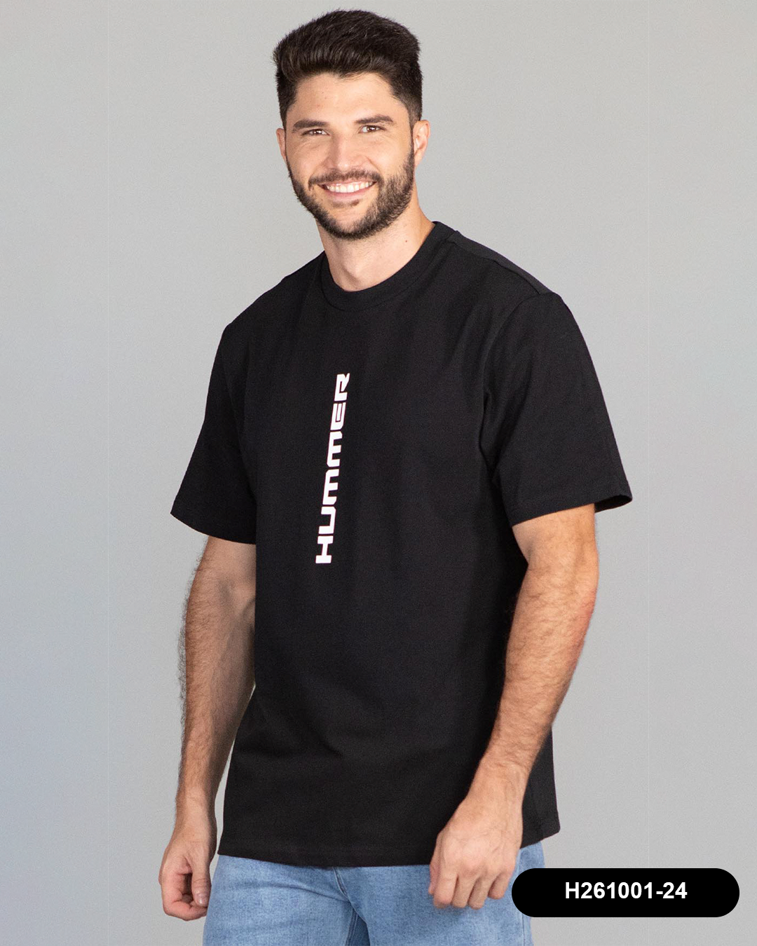HS GT PLAYERA MODA HUMMER H261001-24 NEGRO