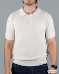 HS GT PLAYERA POLO TEXTURIZADA HUMMER H261002-38 BEIGE