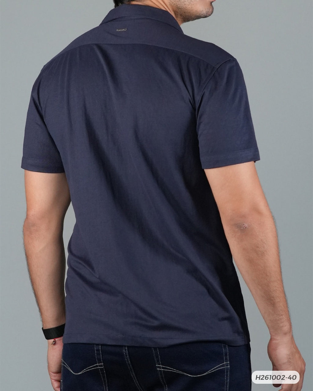 HS GT CAMISA MC HUMMER H261002-40 NAVY