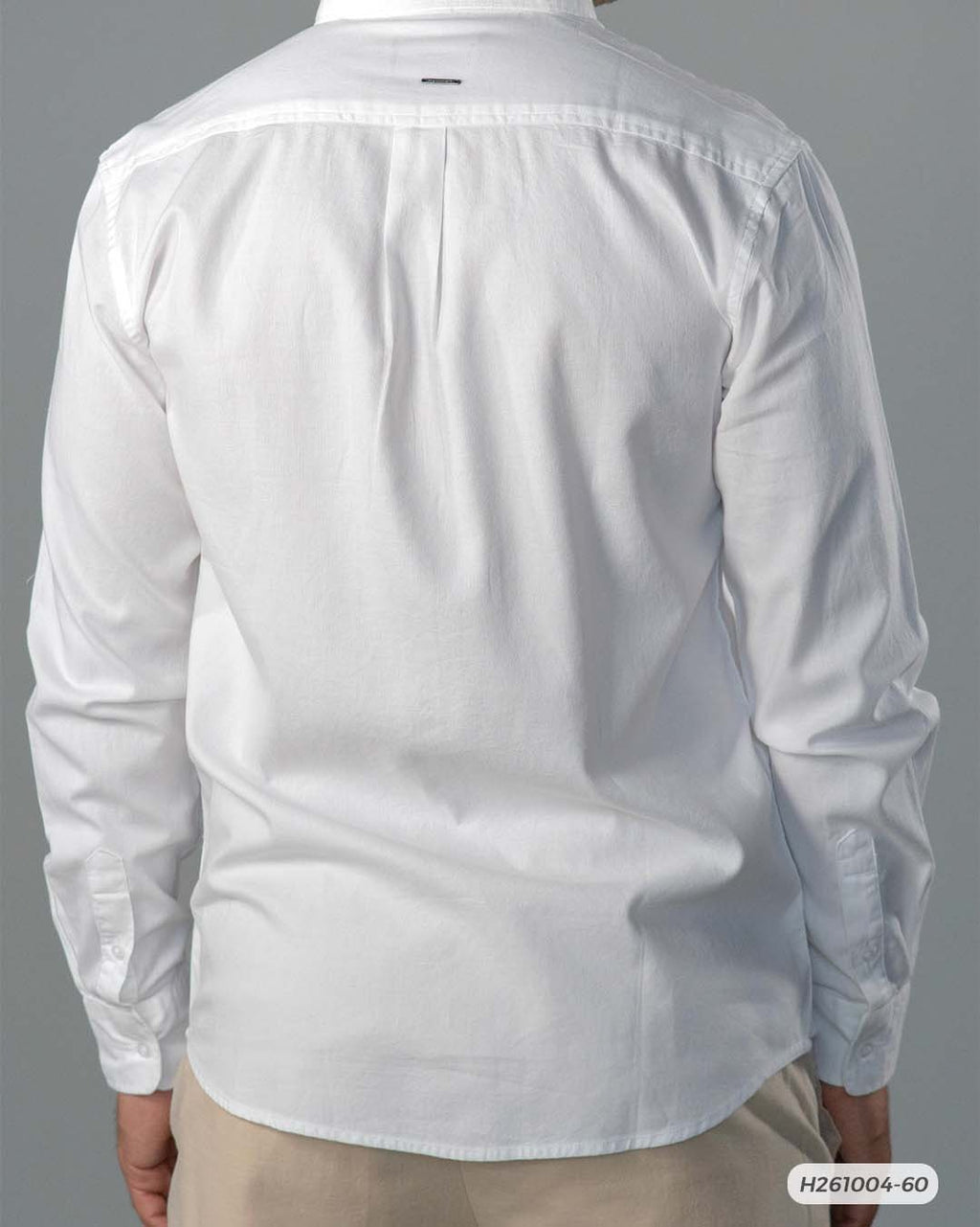 CAMISA ML H261004-60 HUMMER BLANCO