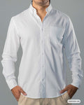 CAMISA ML H261004-60 HUMMER BLANCO