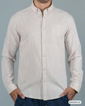HS GT CAMISA ML HUMMER H261004-61 BEIGE HEATHER