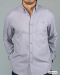 HS GT CAMISA ML HUMMER H261004-64 GRIS