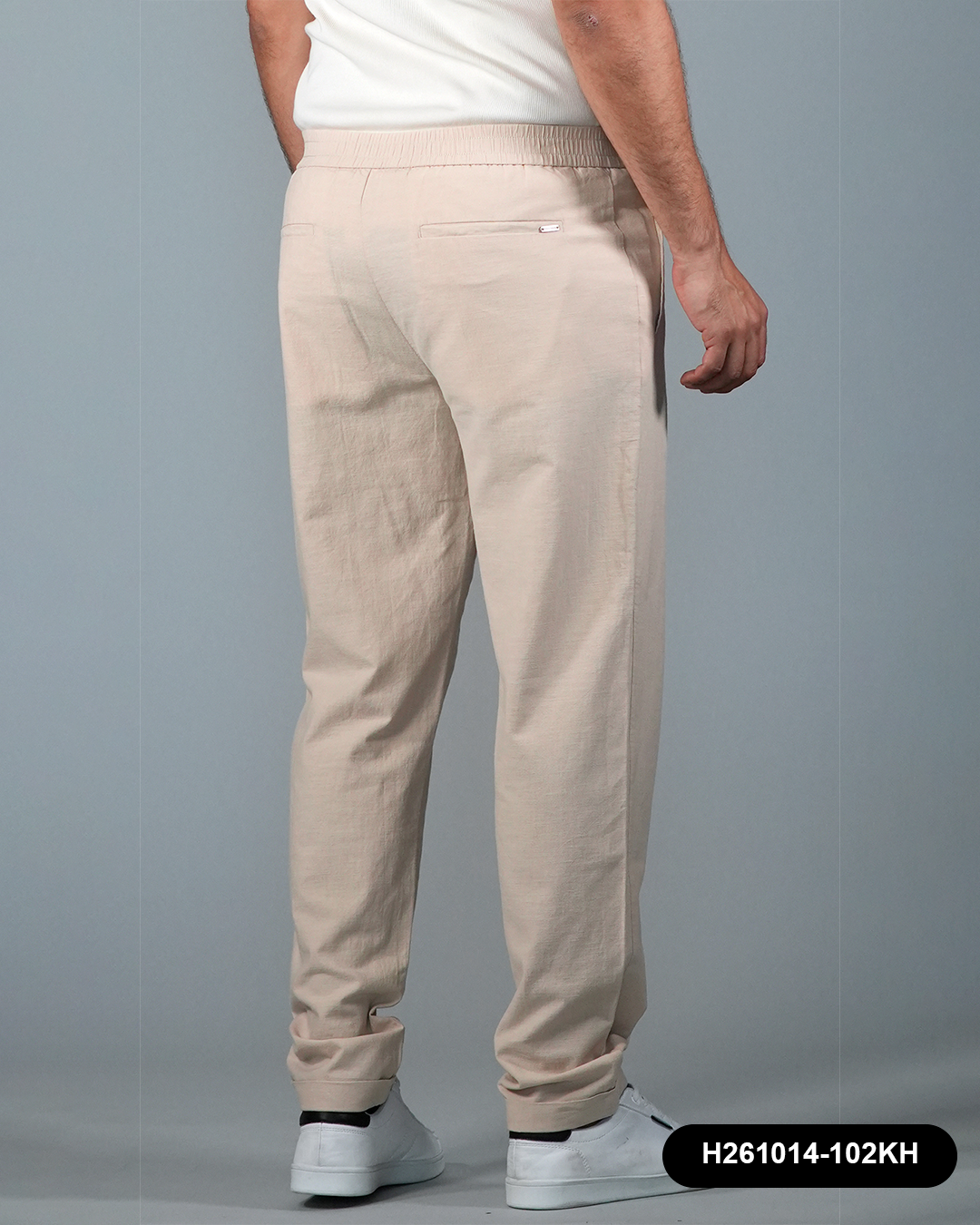 HS GT PANTALON LINO HUMMER H261014-102 BEIGE