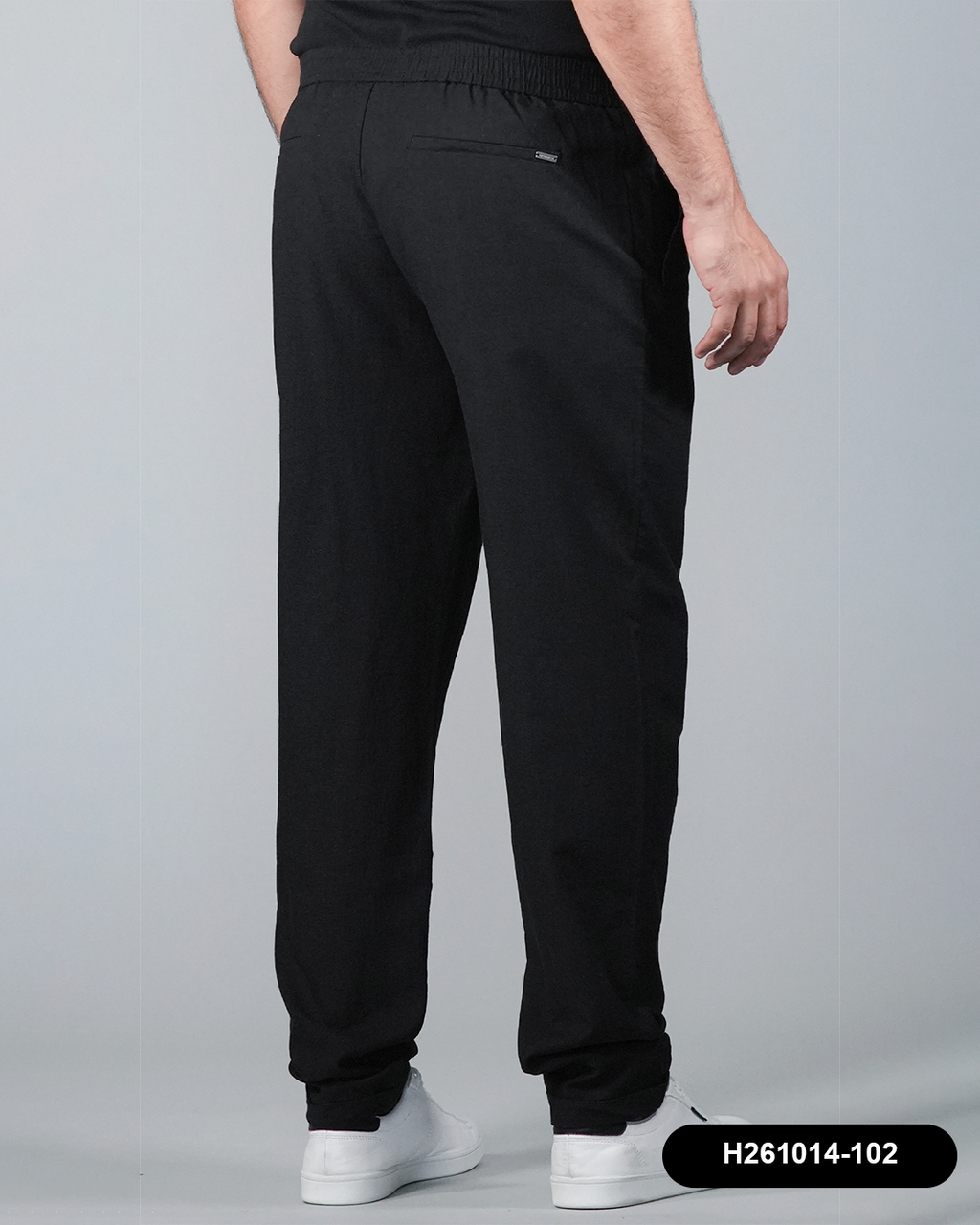 HS GT PANTALON LINO HUMMER H261014-102 NEGRO