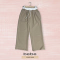 PANTALON DE VESTIR WIDE LEG PTN439 BEBE / CAFE CLARO