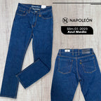 Pantalon Napoleón SLIM NA-01-2023 AZUL MEDIO
