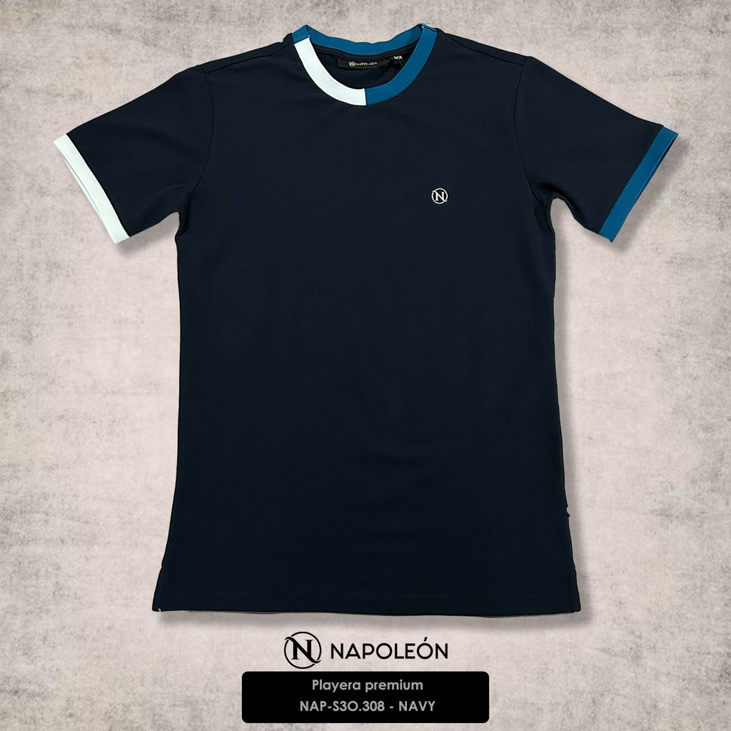 PLAYERA PIQUE  S30-NAVY