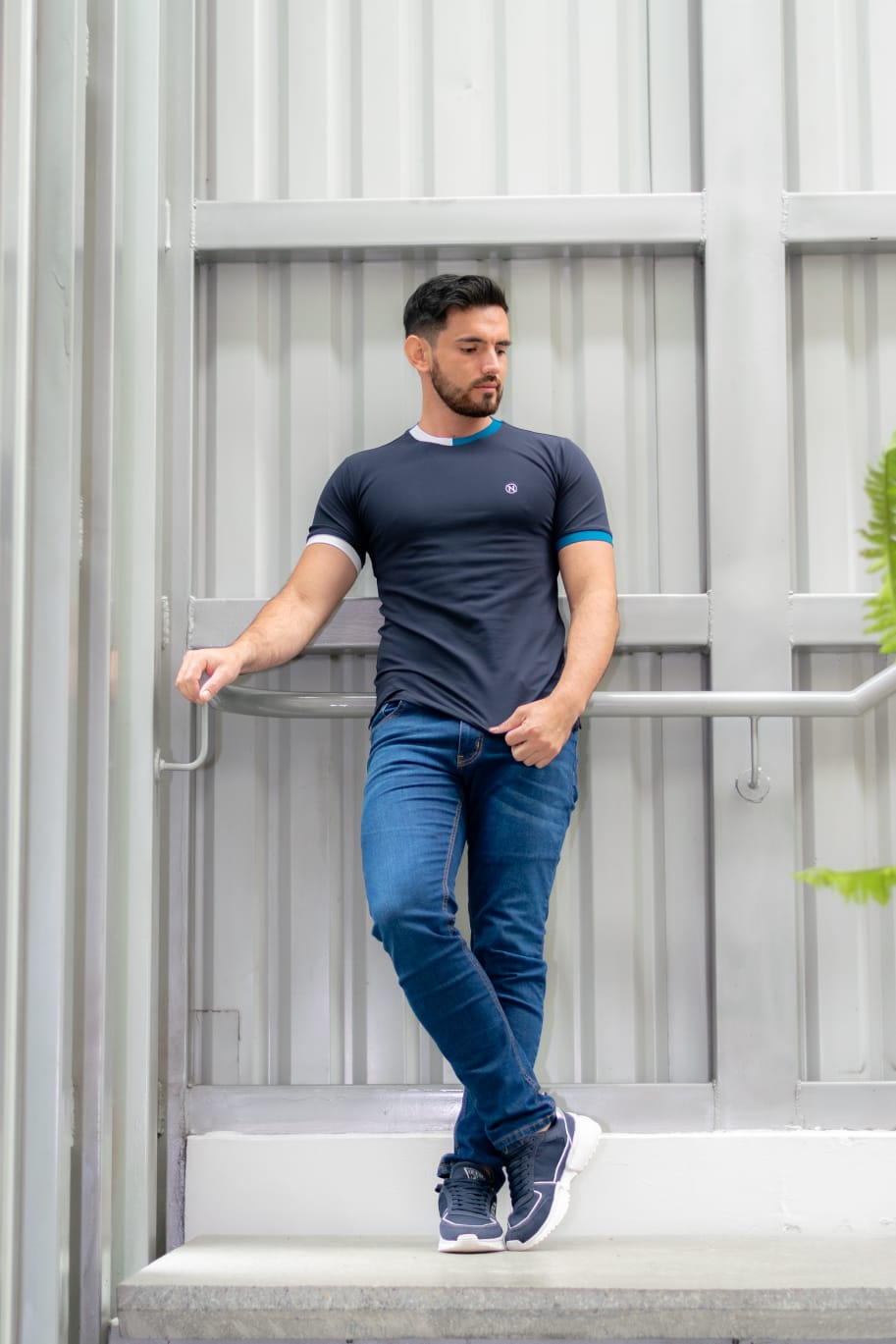 PLAYERA PIQUE  S30-NAVY