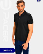 PLAYERA POLO PIQUE PC / NEGRO