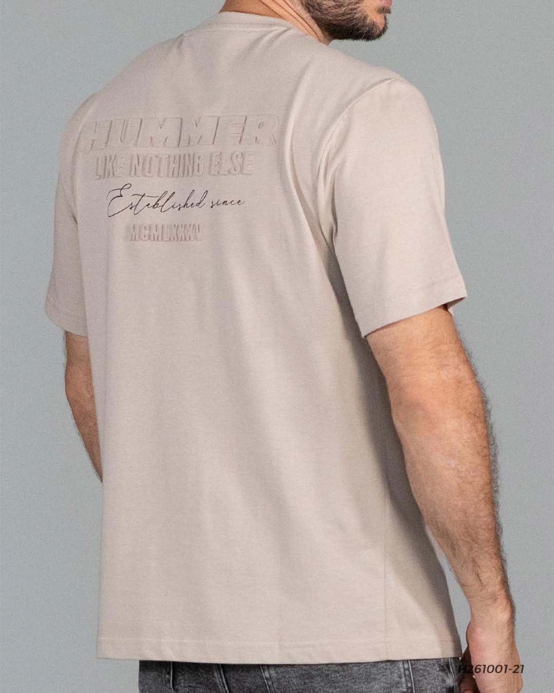 HS GT PLAYERA MODA HUMMER H261001-21 BEIGE