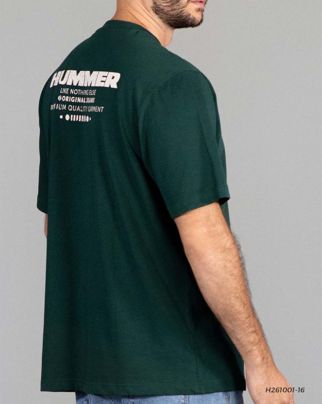 HS GT PLAYERA MODA HUMMER H261001-16 VERDE