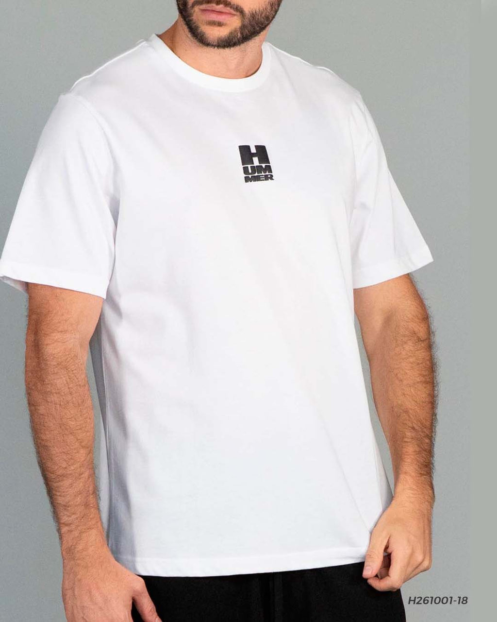 HS GT PLAYERA MODA HUMMER H261001-18 BLANCO