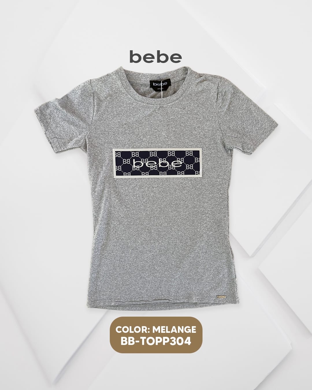 BLUSA MODA BB-TOPP304 BEBE / GRIS