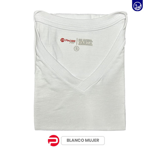 Blusa Cuello V PC / BLANCO