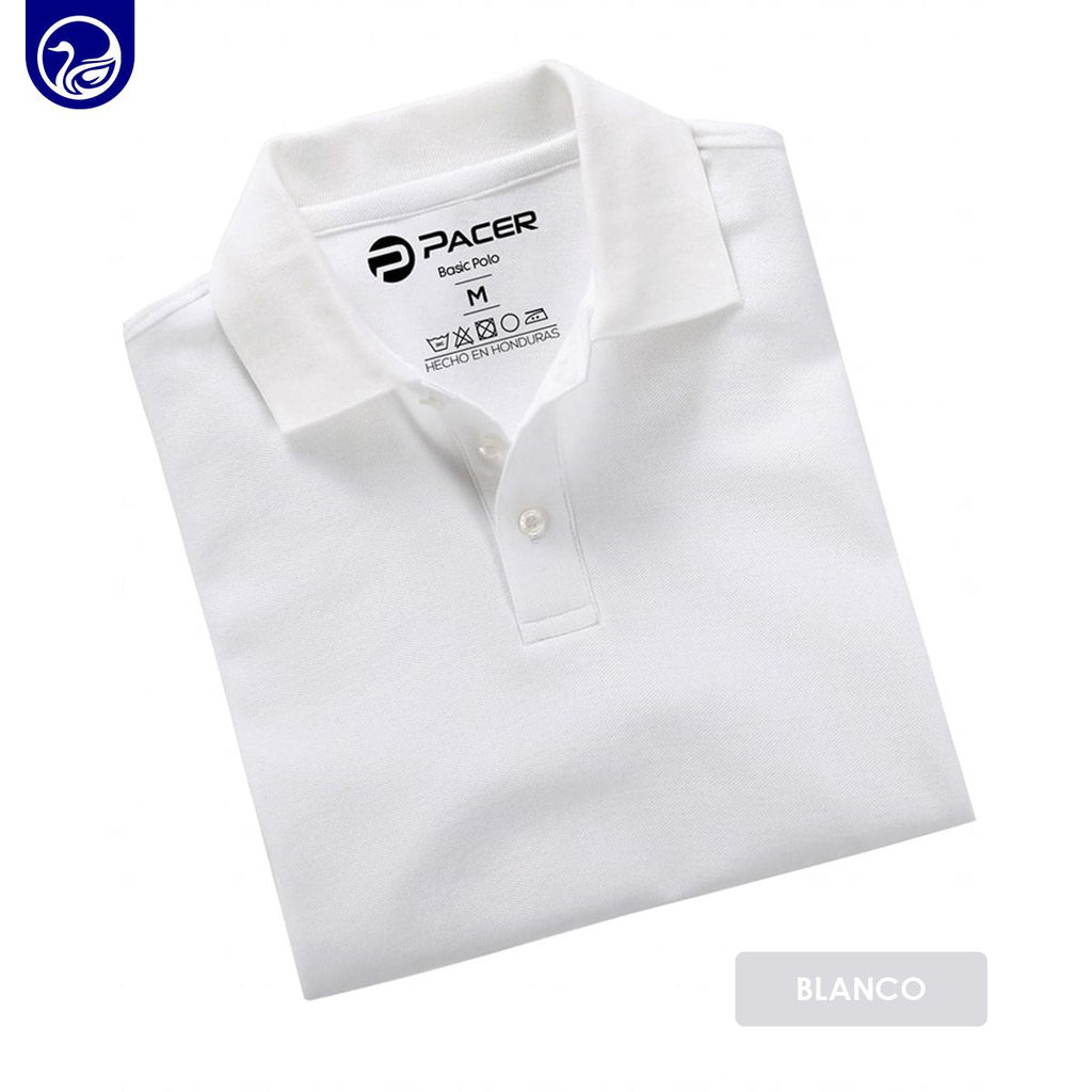 PLAYERA POLO PIQUE PC / BLANCO