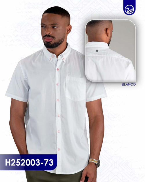 Camisa Hummer MC H252003-73 / Blancoo