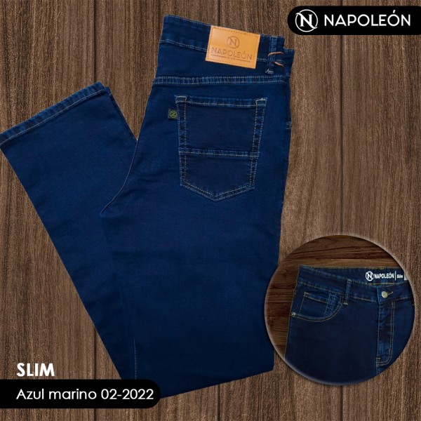 Pantalón Napoleón SLIM NA-02-2022 AZUL MARINO