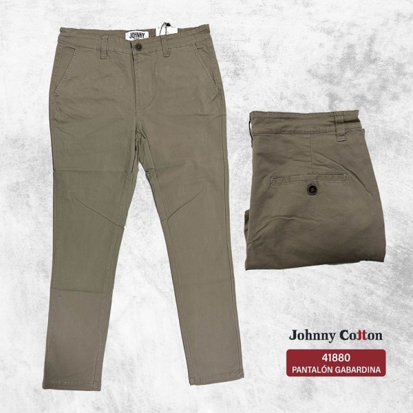 PANTALON GABARDINA JC CAFE CLARO