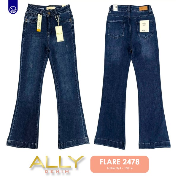 Pantalón Acampanado Ally 2478