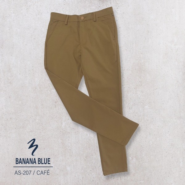 PANTALON GABARDINA AS-207 CAFE