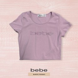 BLUSA MODA CROP TOP BEBE BLS639 / ROSADO