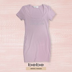 VESTIDO CORTO DRS502 BEBE ROSADO