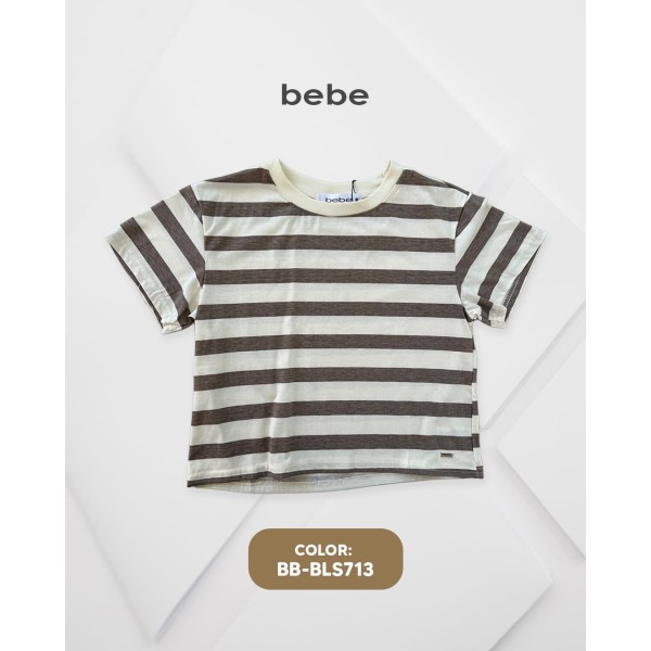 BLUSA MODA BB-BLS713 BEBE / KAKI RAYAS