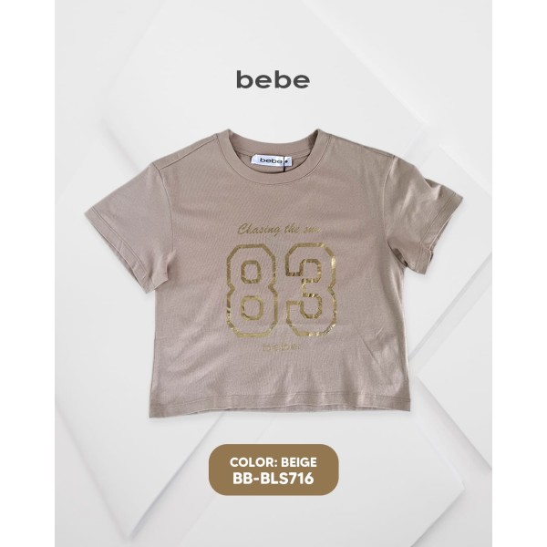 BLUSA MODA BB-BLS716 BEBE / BEIGE