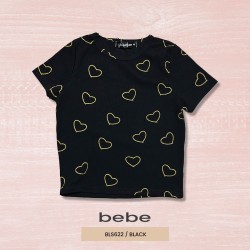 BLUSA MODA BEBE BLS622 / NEGRO