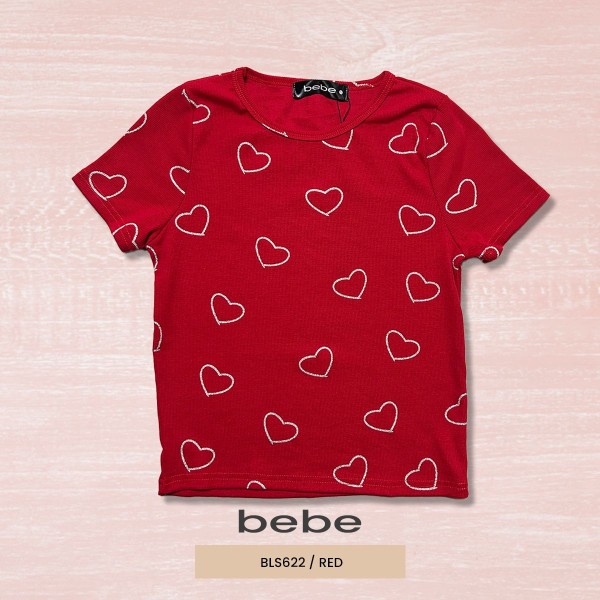 BLUSA MODA BEBE BLS622 / ROJO