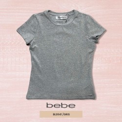 BLUSA MODA BEBE BLS641 / GRIS HEATHER LIGHT