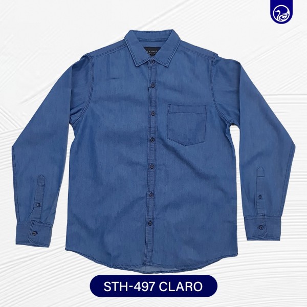 Camisa Denim Billboard AZUL CLARO