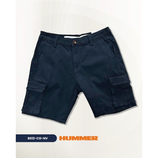 BERMUDA GABARDINA CARGO HUMMER / NAVY