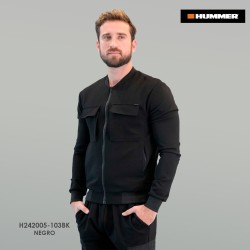 SUDADERA HUMMER 05-103 NEGRO
