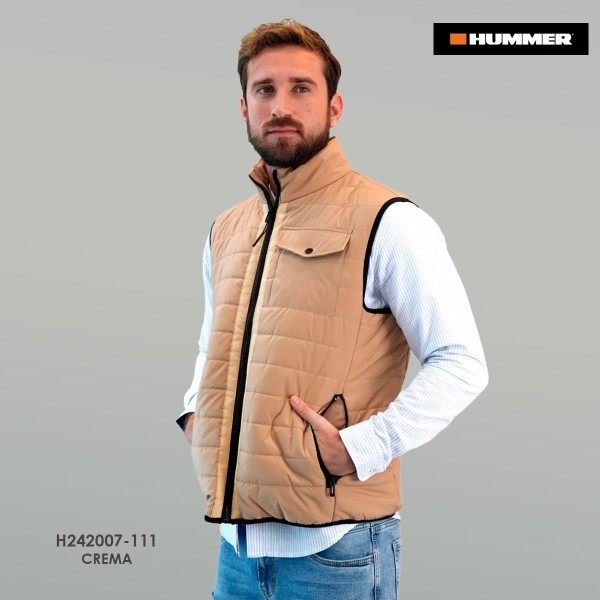 CHALECO IMPERMEABLE HUMMER 07-111 CREMA