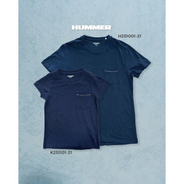 PLAYERA MODA HUMMER H251001-21 XL NAVY